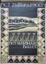 Het Nationale Ballet poster "Het Zwanenmeer", Huis en Inrichting, Woonaccessoires | Schilderijen, Tekeningen en Foto's, Ophalen