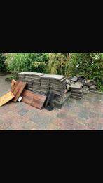 Ongeveer 75 stuks 30x30 gratis ophalen, Tuin en Terras, Tegels en Klinkers, Ophalen, Gebruikt, Overige typen, 10 m² of meer