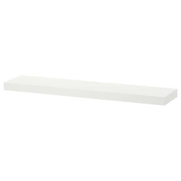 4x nieuwe Wandplank, wit, 110x26 cm beschikbaar voor biedingen