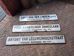 Emaille reclamebord, Verzamelen, Ophalen, Gebruikt, Reclamebord
