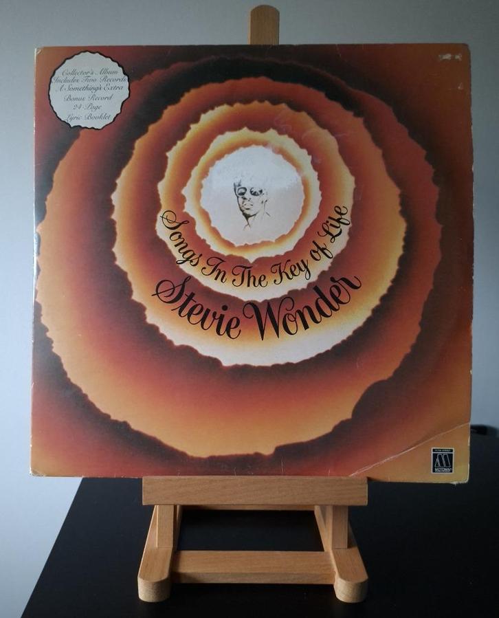 Stevie Wonder: Songs in the key of life  Lp vinyl, Cd's en Dvd's, Vinyl | Pop, Gebruikt, 1960 tot 1980, 12 inch, Ophalen of Verzenden