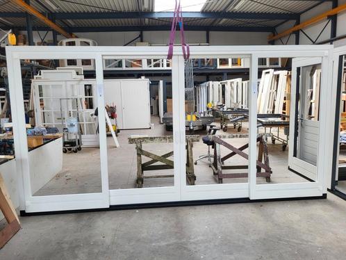Hardhouten hefschuifpui ,nieuw., Doe-het-zelf en Verbouw, Kozijnen en Schuifpuien, Nieuw, Deurkozijn, Hout, Ophalen of Verzenden