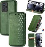 OPPO Realme GT Neo2 Luxe PU Lederen Wallet Case Set _ Groen, Verzenden, Nieuw, Hoesje of Tasje