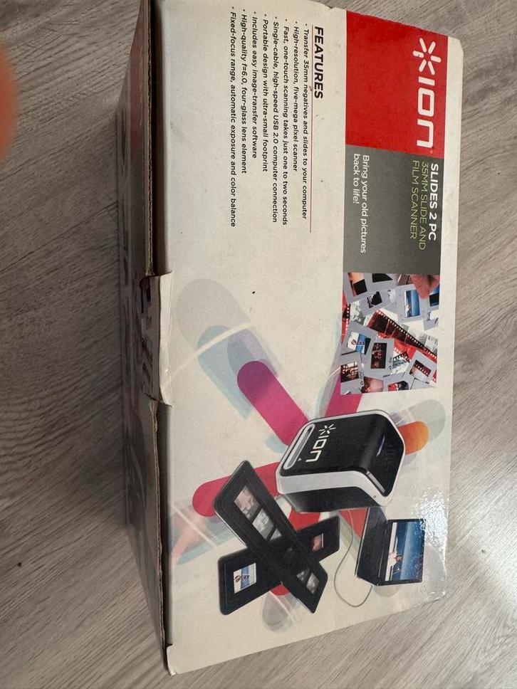 ION Slides 2 PC Diascanner, Computers en Software, Scanners, Gebruikt, Diascanner, Windows, Ophalen of Verzenden