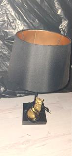Tafellamp, Huis en Inrichting, Ophalen of Verzenden, Zo goed als nieuw, Zwart, Rond