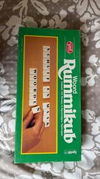 Woord rummicub goliath, Hobby en Vrije tijd, Gezelschapsspellen | Kaartspellen, Ophalen of Verzenden, Zo goed als nieuw
