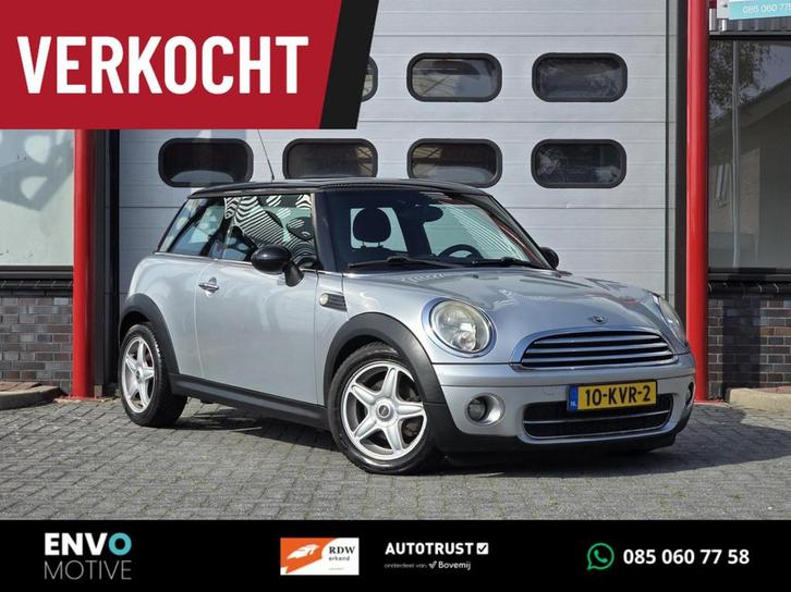 Mini 1.6 Cooper D Clima/Cruise/Stoelverw/APK EXPORT/HANDEL!, Auto's, Mini, Bedrijf, Cooper, ABS, Airbags, Airconditioning, Alarm