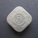 5 Cent 1929 Nederland, Postzegels en Munten, Munten | Nederland, Verzenden, Koningin Wilhelmina, 5 cent, Losse munt