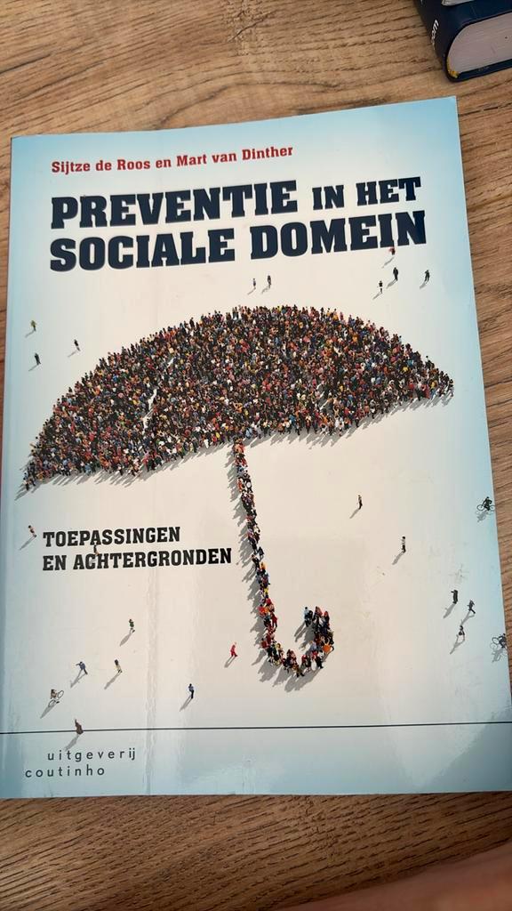 Sijtze de Roos - Preventie in het sociale domein, Boeken, Wetenschap, Zo goed als nieuw, Sociale wetenschap, Ophalen of Verzenden