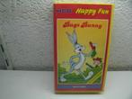 vhs 80a bugs bunny happy fun, Alle leeftijden, Ophalen of Verzenden, Zo goed als nieuw