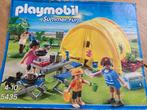 Playmobil kampeervakantie met tent - 5435, Ophalen of Verzenden, Gebruikt, Complete set