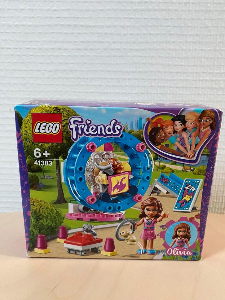 Lego Friends 41383 - Olivia's Hamster Speeltuin, Kinderen en Baby's, Speelgoed | Duplo en Lego, Zo goed als nieuw, Lego, Complete set
