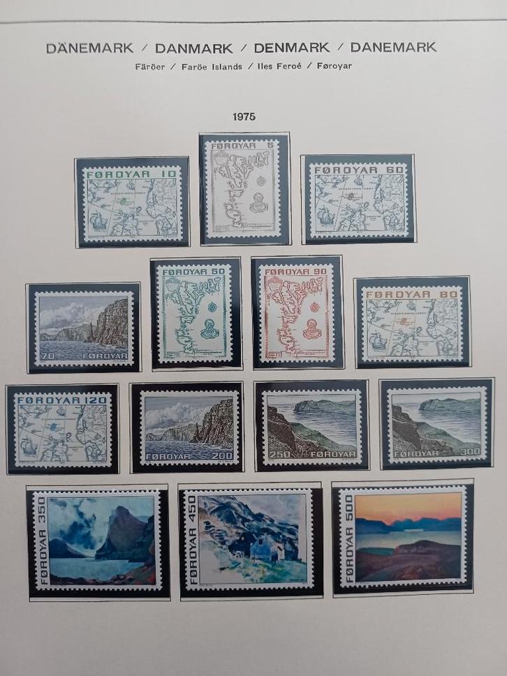 Postzegelverzameling Faeroer, Postzegels en Munten, Postzegels | Volle albums en Verzamelingen, Buitenland, Ophalen of Verzenden