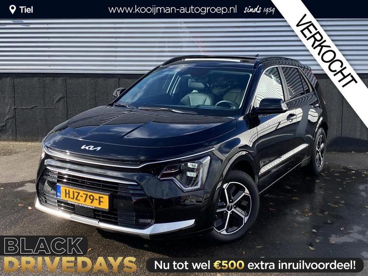 Kia Niro 1.6 GDi Hybrid DynamicPlusLine Schuif-/kanteldak, d, Auto's, Kia, Bedrijf, Te koop, Niro, ABS, Achteruitrijcamera, Adaptive Cruise Control