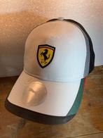 ✅ Ferrari pet Hamilton Leclerc Formule 1 Curved cap Wit, Ophalen of Verzenden, Nieuw, Formule 1