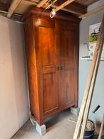 Massief houten kast met lijst - 100x45x197 cm, Huis en Inrichting, Gebruikt, 150 tot 200 cm, 25 tot 50 cm, Overige houtsoorten