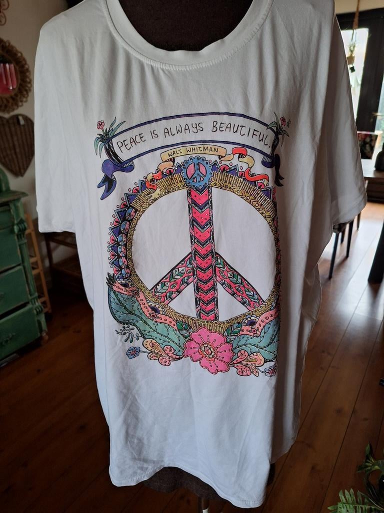 T shirt xl xxl, Kleding | Dames, Ophalen of Verzenden, Zo goed als nieuw, Zwart, Shirt of Top