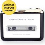 Draagbare nieuwe USB cassetteconverter €45 + 1 gratis erbij., Ophalen, Overige typen