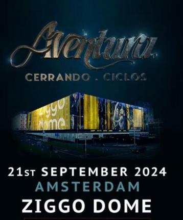 Aventura tickets zaterdag 2 staanplaatsen  beschikbaar voor biedingen