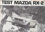 Roadtest MAZDA RX-2 Coupé, Autovisie 1971., Ophalen of Verzenden, Nieuw, Overige merken, Autovisie