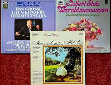 Robert Stolz - 3 LP's - Klassieke muziek beschikbaar voor biedingen
