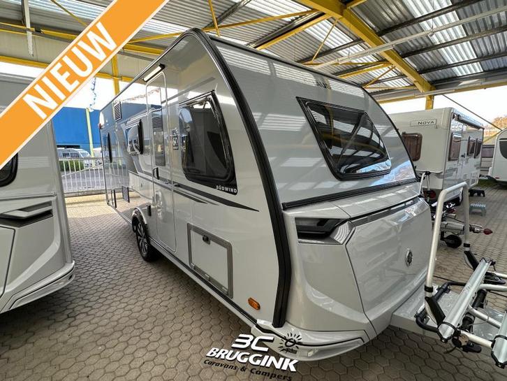 Knaus Sudwind 60 Years 500 QDK, Caravans en Kamperen, Caravans, tot en met 6, Overige, Knaus, Dwarsbed, Dwars-stapelbed, Overige typen