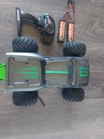 Traxxas Stampede 2WD Brushless met veel upgrades!!!!, Verzenden, Zo goed als nieuw, Elektro, Auto offroad