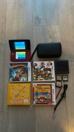Nintendo 3DS met 8 mooie spellen hoesje en opberg doosje, Spelcomputers en Games, Met games, Ophalen of Verzenden, Rood, 3DS