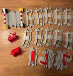 Duplo Treinrails, Kinderen en Baby's, Speelgoed | Duplo en Lego, Ophalen of Verzenden, Zo goed als nieuw, Complete set, Duplo