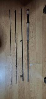 Vliegvis hengel met reel, Watersport en Boten, Hengelsport | Vliegvissen, Ophalen, Zo goed als nieuw, Complete set