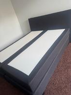 Zwarte Boxspring 160x200 cm - Zo Goed Als Nieuw, Ophalen, Zwart, Tweepersoons, Zo goed als nieuw
