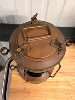 Groen koperen/messing Vislight / Scheepslantaarn, Ophalen of Verzenden, Gebruikt, Overige typen