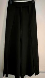 Zara wijde zwarte broek met split | Maat S | Ongedragen, Zwart, Zar, Nieuw, Ophalen of Verzenden