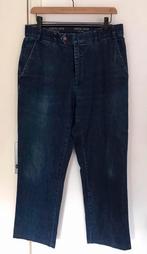 Mooie blauwe chino jeans, merk Clay Cliffton, maat M, Ophalen of Verzenden, Zo goed als nieuw, Maat 48/50 (M), Blauw