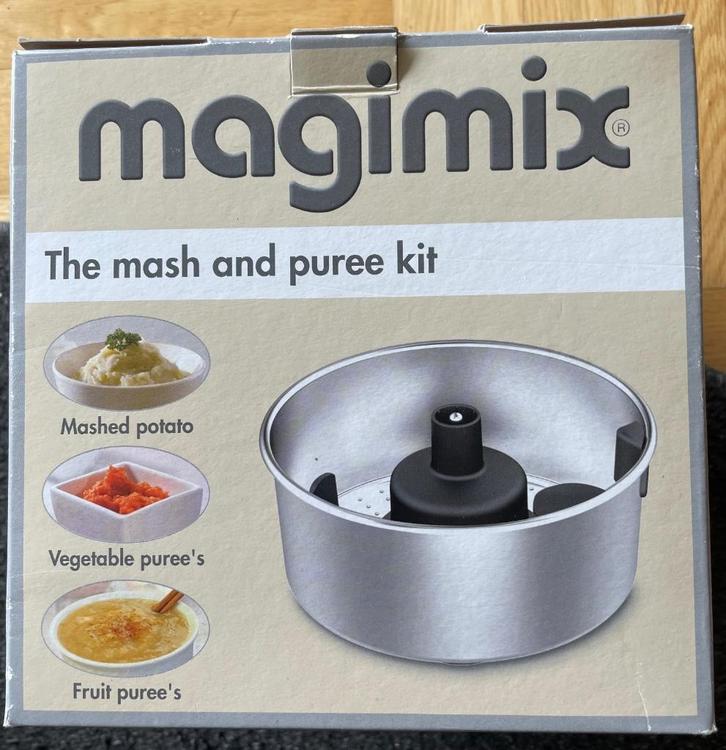 Magimix Pureer Kit Mash & Puree, Witgoed en Apparatuur, Keukenmixers, Zo goed als nieuw, 1 tot 2 liter, 3 snelheden of meer, Vaatwasserbestendig