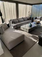 Design bank met chaise longue Jack by Bertram Beerbaum, 250 tot 300 cm, Gebruikt, Warm strak, Driepersoons