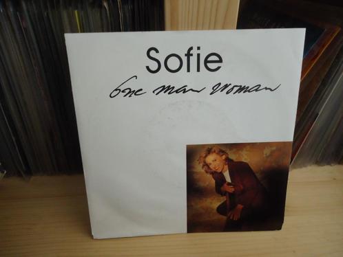 7" Single Sofie - One Man Woman + Instrumentaal, Cd's en Dvd's, Vinyl Singles, Gebruikt, Single, Pop, 7 inch, Ophalen of Verzenden
