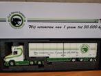 Scania torpedo met trailer p. vd Hoeven, Hobby en Vrije tijd, Modelauto's | 1:50, Ophalen of Verzenden, Nieuw, Bus of Vrachtwagen