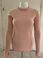 Zalmroze top mt S, Ophalen of Verzenden, Zo goed als nieuw, Lange mouw, Roze