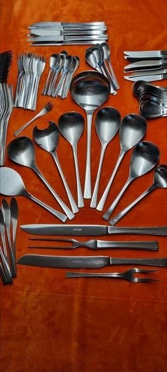 Gero zilmeta 519 Flamenco, Huis en Inrichting, Keuken | Bestek, Zo goed als nieuw, Rvs of Chroom, Vaatwasserbestendig, Ophalen of Verzenden