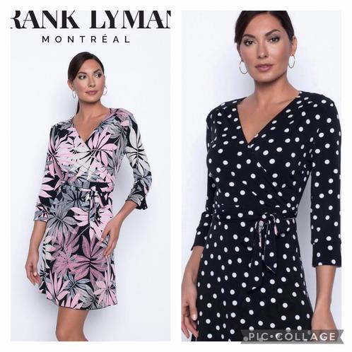 Frank Lyman elegante 2 jurken in 1 zwart wit en roze maat 38, Kleding | Dames, Jurken, Zo goed als nieuw, Maat 38/40 (M), Overige kleuren