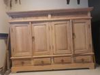 Teak houten dressoir, 150 tot 200 cm, Teakhout, Gebruikt, Met lade(s)
