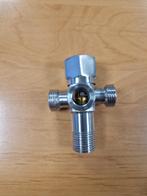 Kraan met 3 uitgangen - Nieuw, Ophalen of Verzenden, Nieuw, Rvs, Kraan