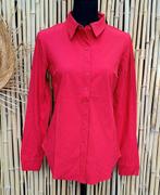 Mi Piace Travelstof Blouse - Rood - XL, Mi Piace, Verzenden, Maat 46/48 (XL) of groter, Nieuw