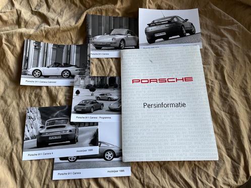 1995 Porsche AutoRAI persmap folder 928 GTS 911 Carrera RS, Boeken, Auto's | Folders en Tijdschriften, Nieuw, Porsche, Verzenden