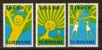 Suriname 751/3 postfris Kinderpostzegels 1992, Ophalen of Verzenden, Postfris