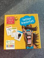 Maan Roos Vis Letterkwartet - Leerzaam en Leuk!, Een of twee spelers, Ophalen, Zo goed als nieuw, Zwijsen