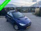 Peugeot 206 1.9 XTD DRIVE TOP Panoramadak, Voorwielaandrijving, Gebruikt, Blauw, Origineel Nederlands