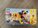 LEGO Creator Wilde Leeuw - 31112, Ophalen of Verzenden, Zo goed als nieuw, Complete set, Lego