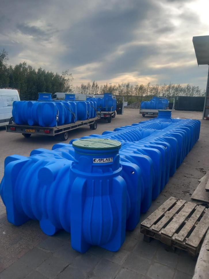 Regenwater opslag tank Budgettank, Tuin en Terras, Regentonnen, Nieuw, 150 liter of meer, Ophalen of Verzenden